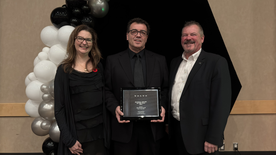 Kirt McDougall Named National Truck Driver of the Year 2024